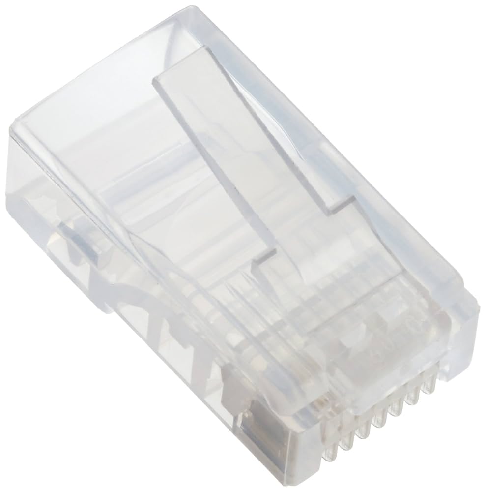 Amazon.co.jp: エレコム RJ45コネクタ Cat5e対応 単線仕様 つめ